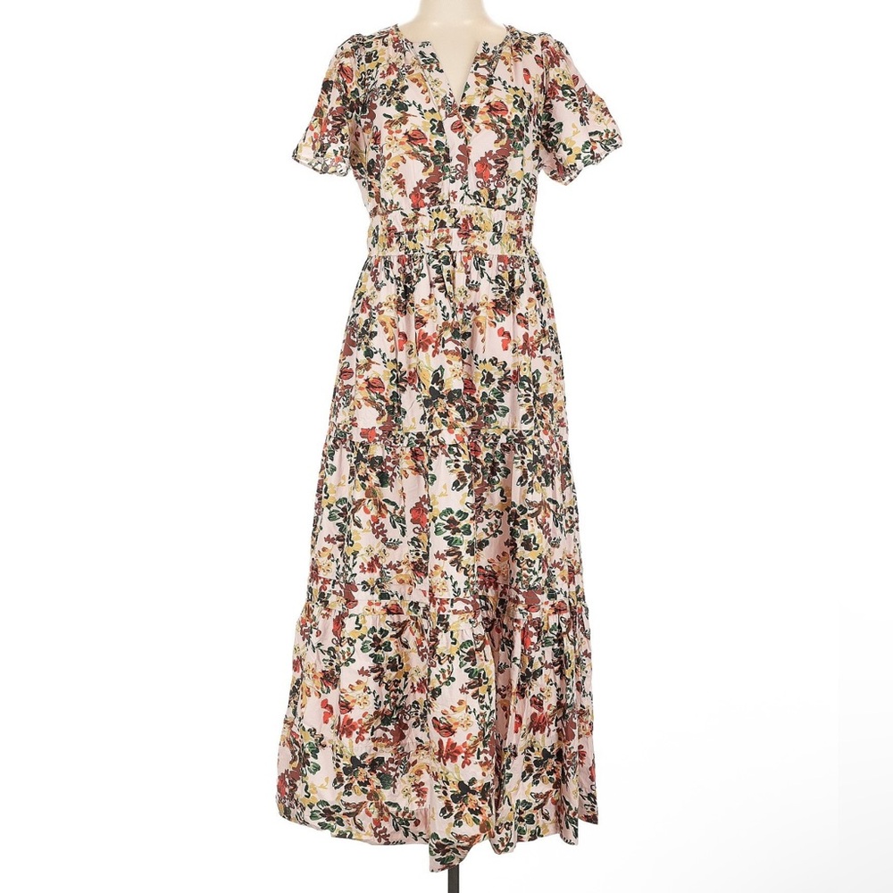Anthropologie Maeve The Somerset in Pink Floral - Picture 2 of 7